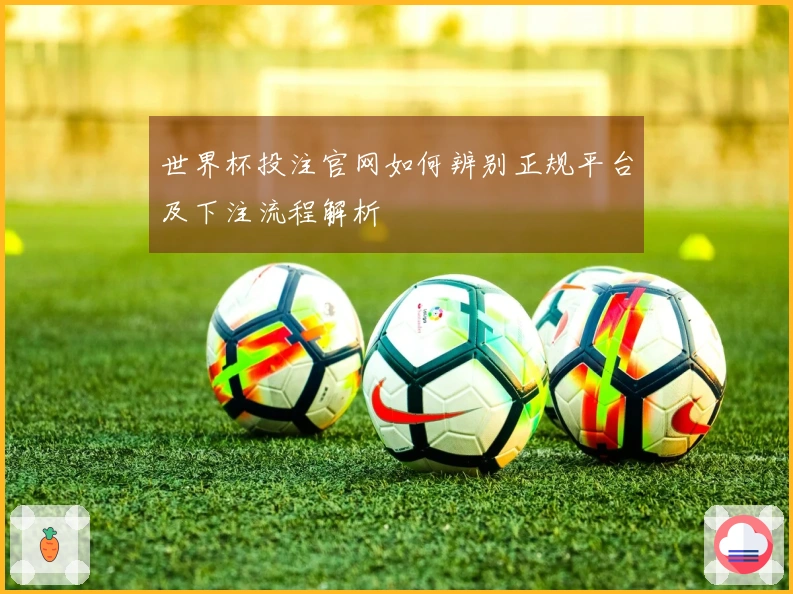 世界杯投注官网如何辨别正规平台及下注流程解析